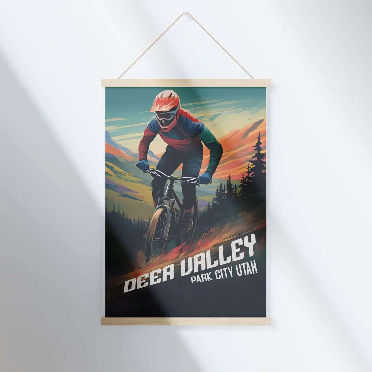 Deer Valley Park City Hanger Poster UnitedWorldMemories