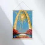 Gateway Arch National Park Iconic Vision Hanger Poster UnitedWorldMemories