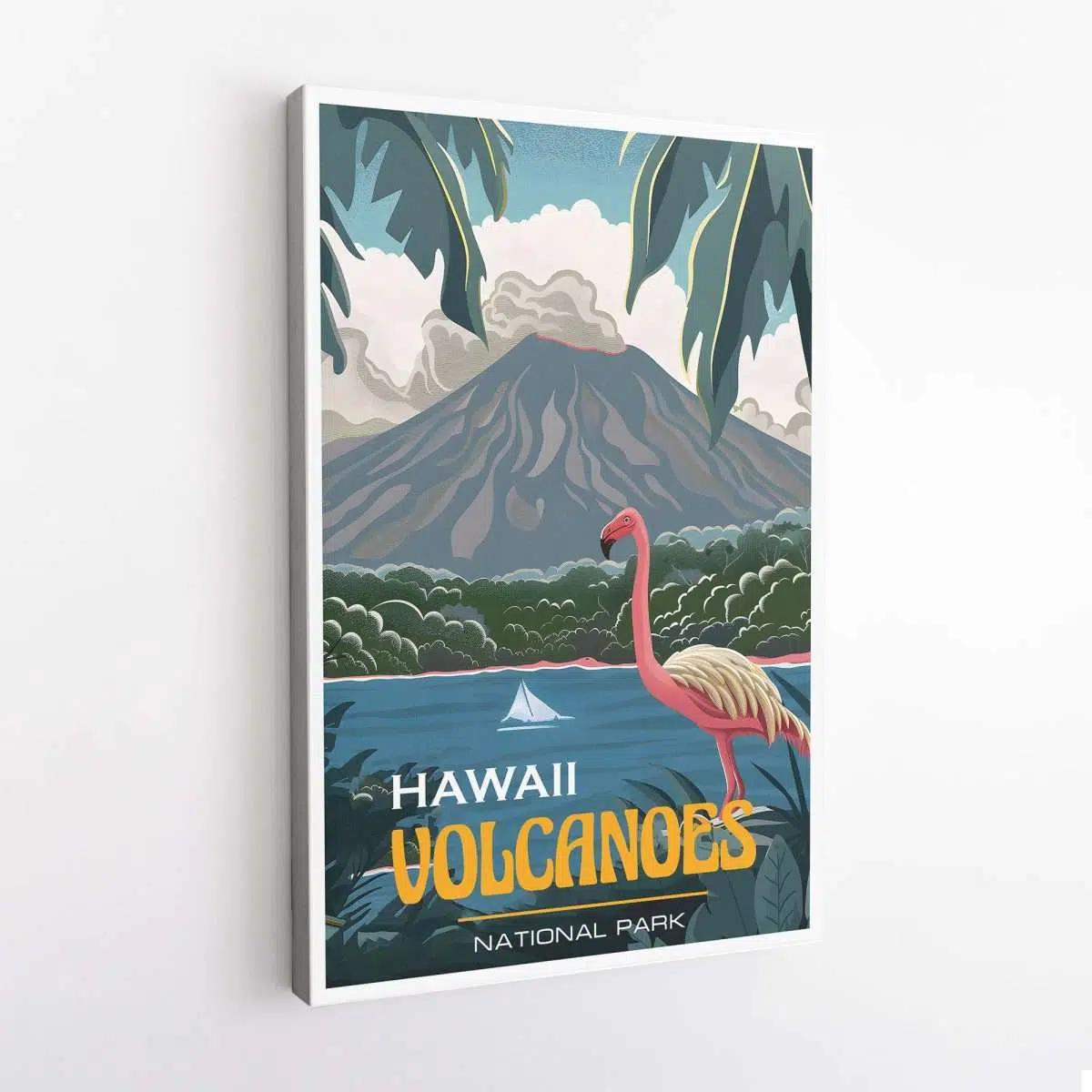 Hawaiʻi Volcanoes National Park Volcanic Elegance Canvas UnitedWorldMemories