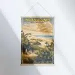 Indiana Dunes National Park Coastal Dreams Hanger Poster UnitedWorldMemories