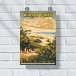 Indiana Dunes National Park Coastal Dreams Poster UnitedWorldMemories