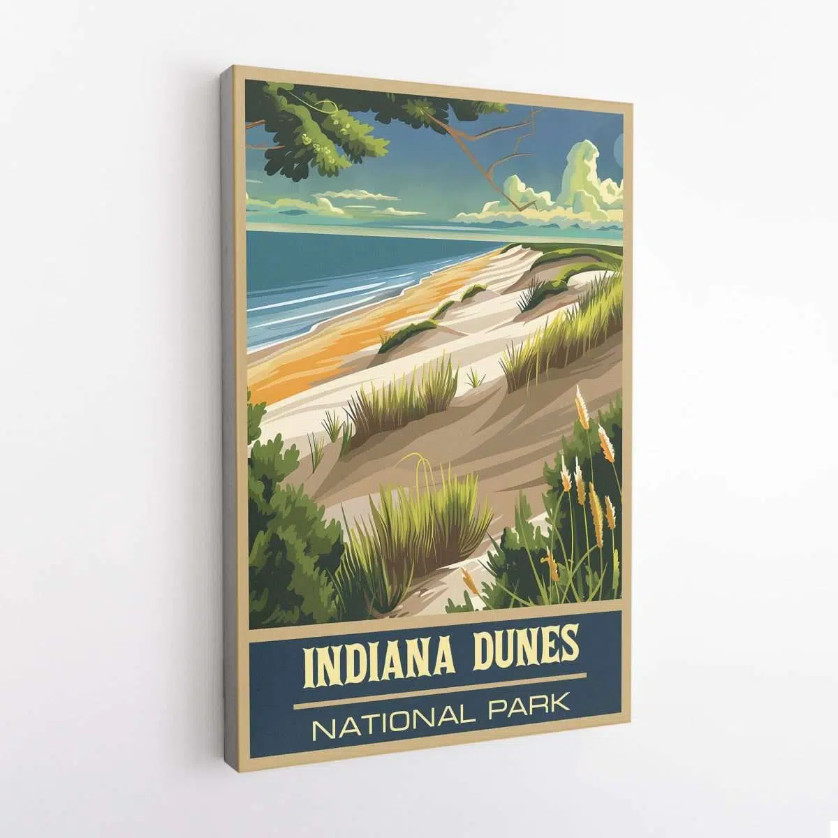 Indiana Dunes National Park Dunes Majesty Canvas UnitedWorldMemories