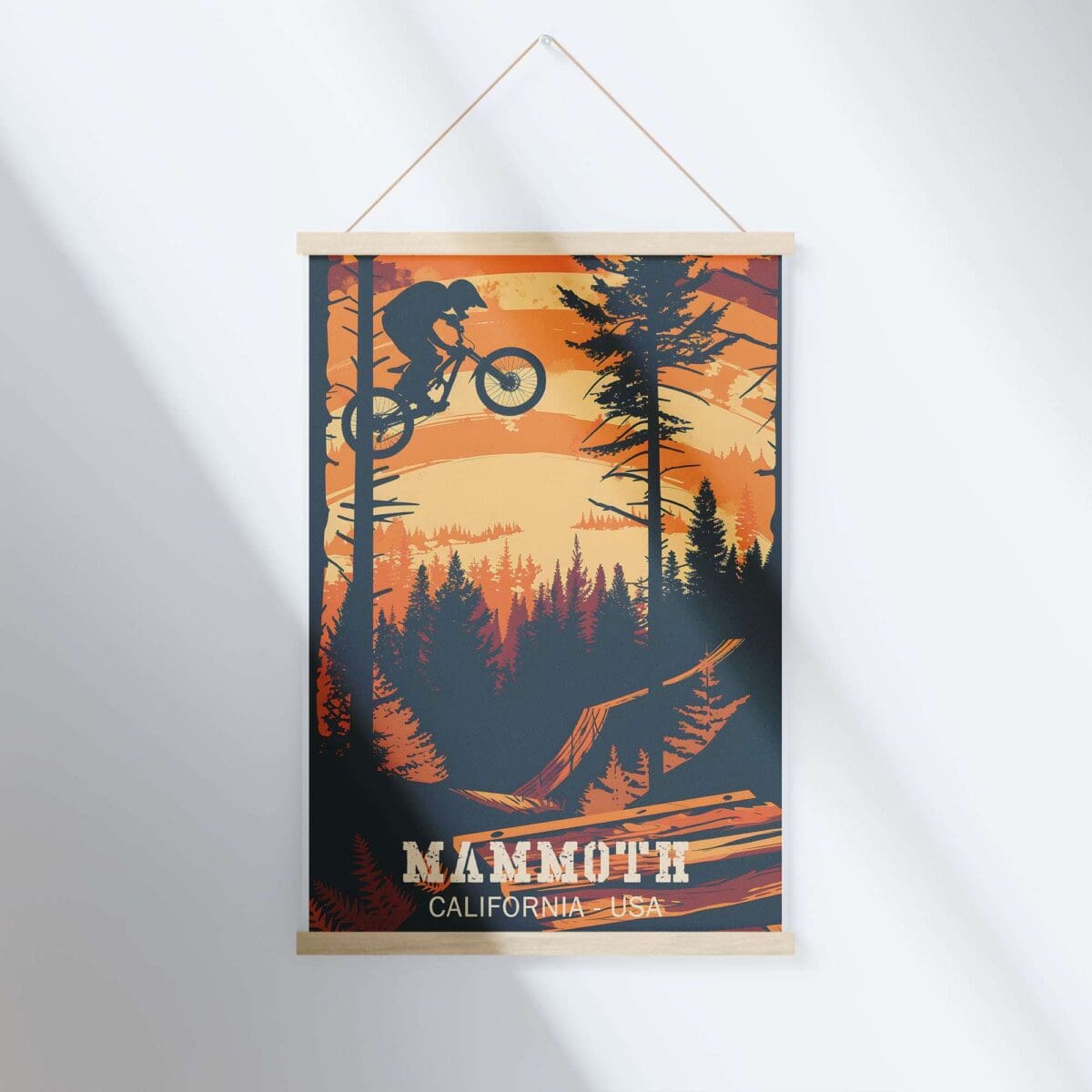 Mammoth Bike Park BMX Airtime Hanger Poster UnitedWorldMemories