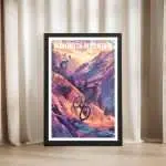 Mammoth Bike Park Trailblazing Adventure Framed Poster UnitedWorldMemories