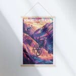 Mammoth Bike Park Trailblazing Adventure Hanger Poster UnitedWorldMemories