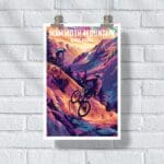 Mammoth Bike Park Trailblazing Adventure Poster UnitedWorldMemories