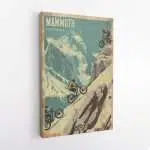 Mammoth Bike Park Vintage Summit Ride Canvas UnitedWorldMemories