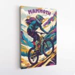 Mammoth Bike Park Woman Trailblazer Canvas UnitedWorldMemories