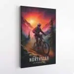 Northstar Bike Park Epic Trails Canvas UnitedWorldMemories