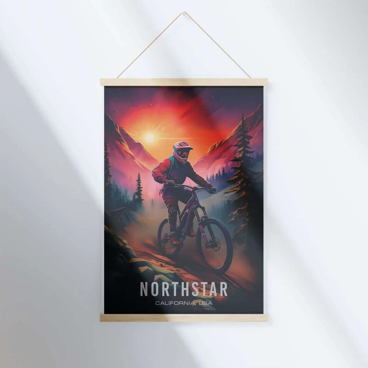 Northstar Bike Park Epic Trails Hanger Poster UnitedWorldMemories