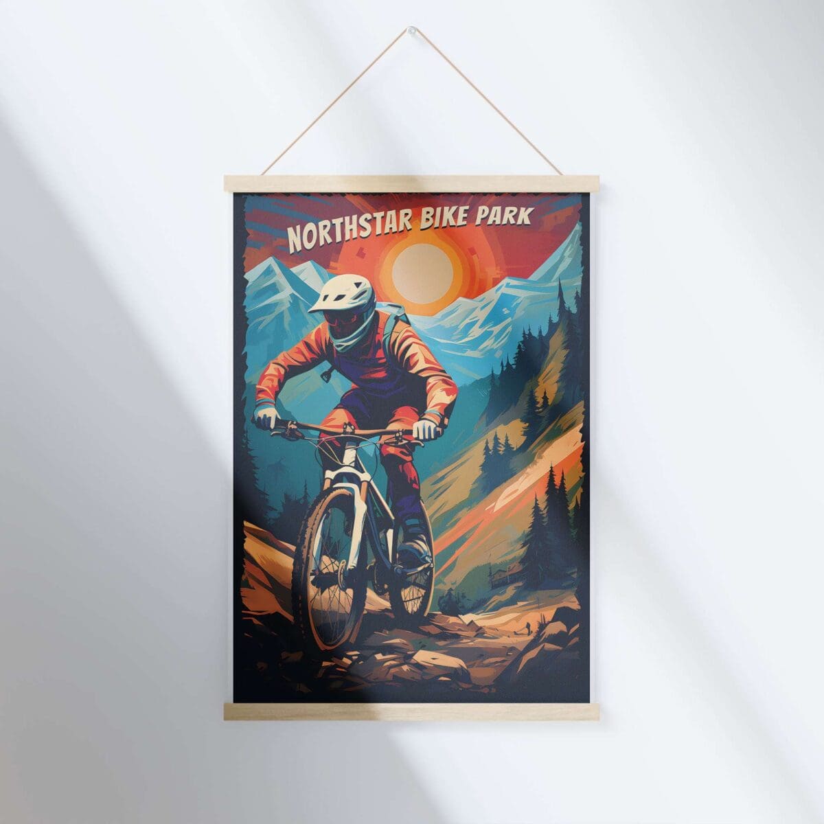 Northstar Mountain Trailblazing Thrills Hanger Poster UnitedWorldMemories