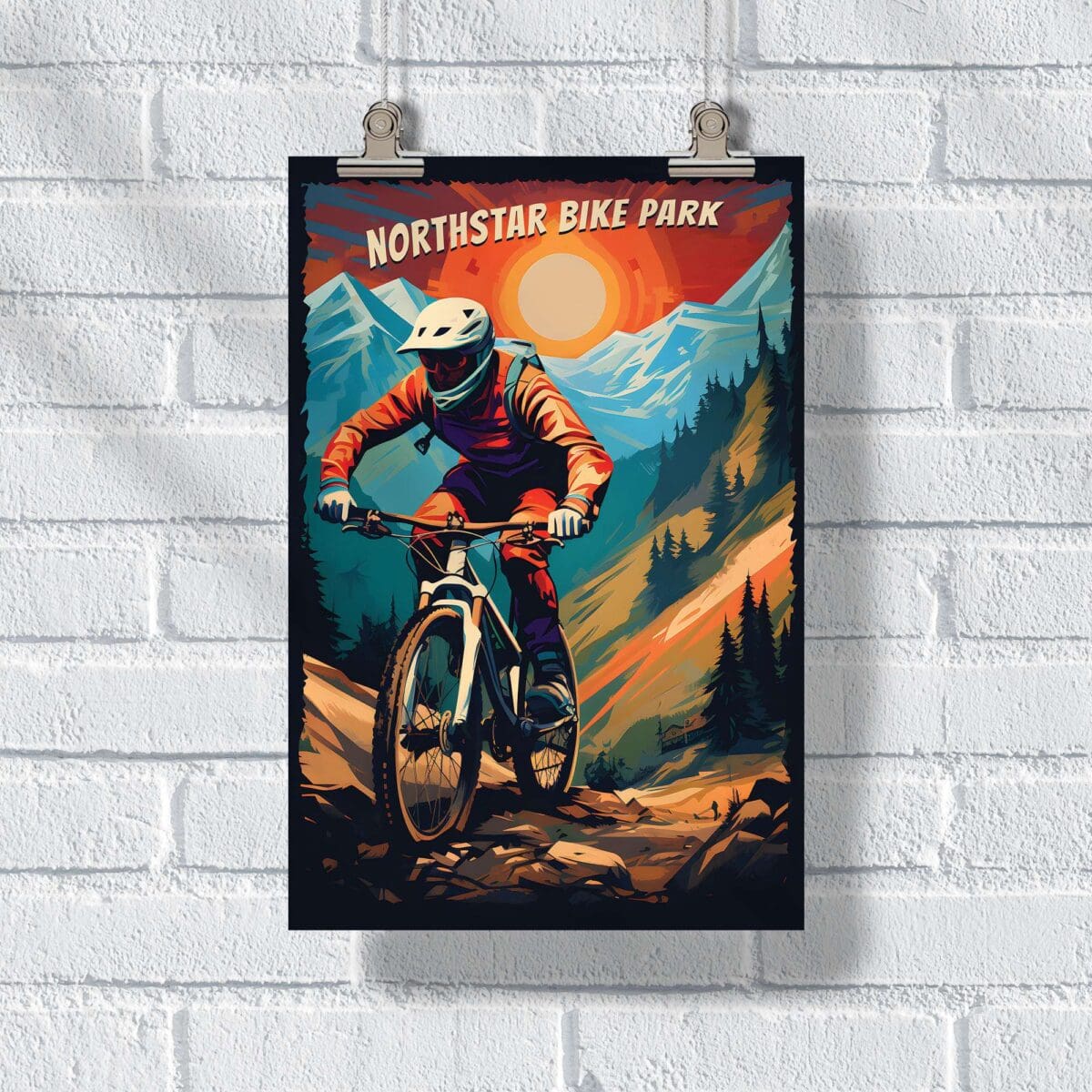 Northstar Mountain Trailblazing Thrills Poster UnitedWorldMemories