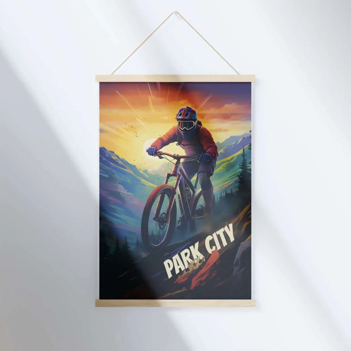 Park City Epic Trails Hanger Poster UnitedWorldMemories