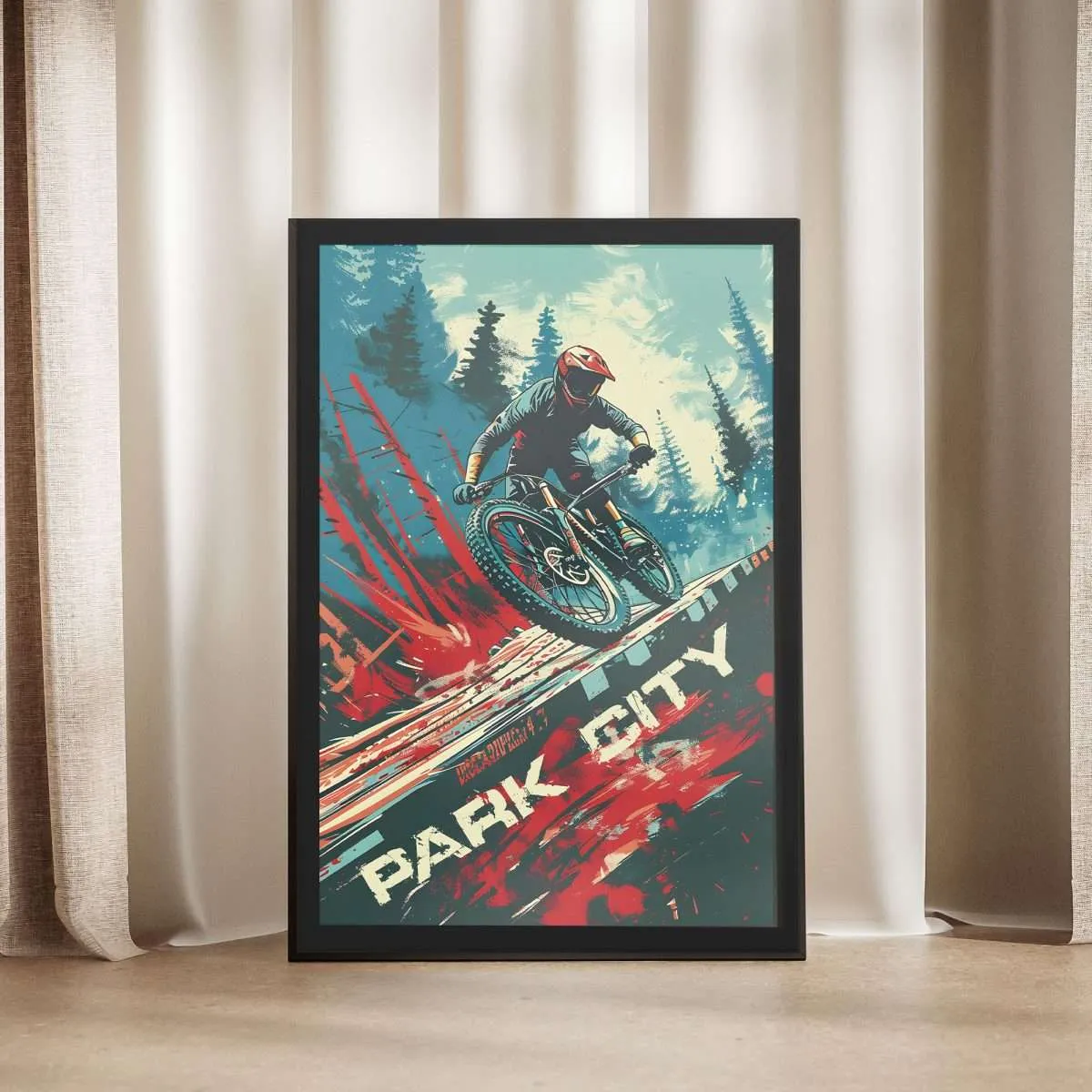 Park City Extreme Framed Poster UnitedWorldMemories