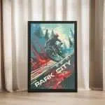 Park City Extreme Framed Poster UnitedWorldMemories