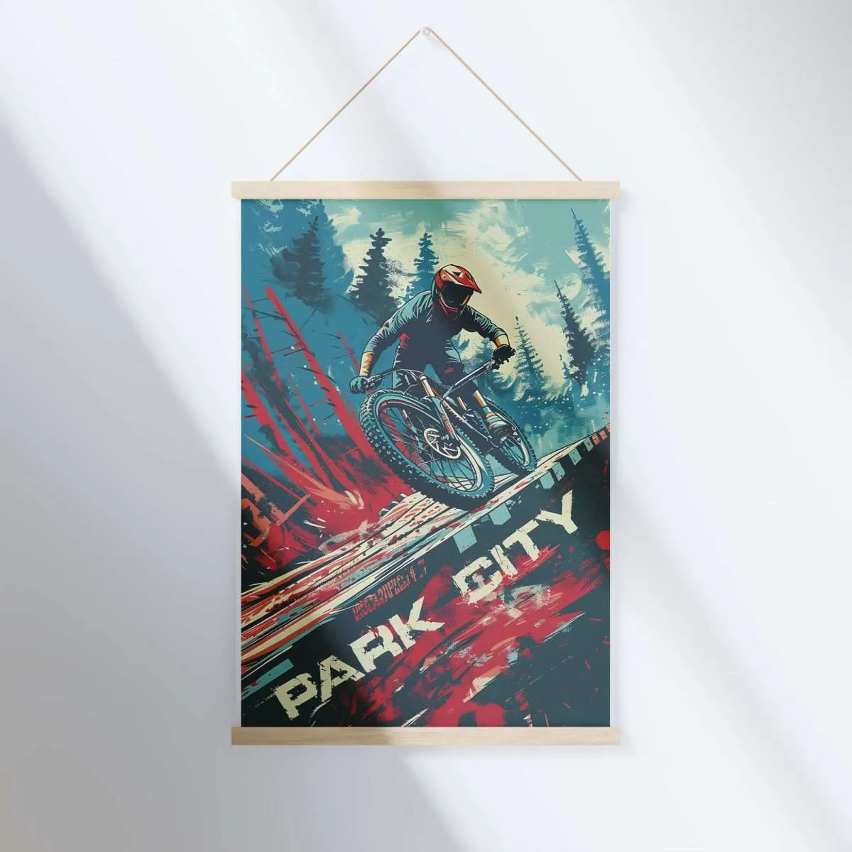 Park City Extreme Hanger Poster UnitedWorldMemories