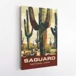 Saguaro National Park Desert Giants Canvas UnitedWorldMemories