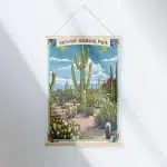 Saguaro National Park Desert Majesty Hanger Poster UnitedWorldMemories