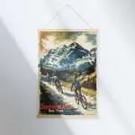 Snowmass Mountain Biking Paradise Retro Hanger Poster UnitedWorldMemories