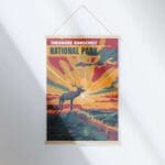 Theodore Roosevelt National Park Untamed Beauty Hanger Poster UnitedWorldMemories