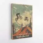 Trestle Bike Park Vintage Summit Ride Canvas UnitedWorldMemories