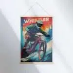 Whistler Bike Park Epic Rides Hanger Poster UnitedWorldMemories