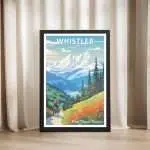 Whistler Pedal Through Paradise Framed Poster UnitedWorldMemories