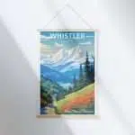 Whistler Pedal Through Paradise Hanger Poster UnitedWorldMemories