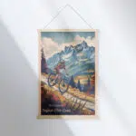 Bikepark Serfaus Fiss Ladis Alpine Rush Hanger Poster UnitedWorldMemories