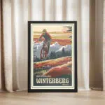 Bikepark Winterberg Winterberg Thrills Framed Poster UnitedWorldMemories