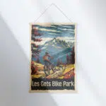 Les Gets Bike Park Alpine Adventure Hanger Poster UnitedWorldMemories