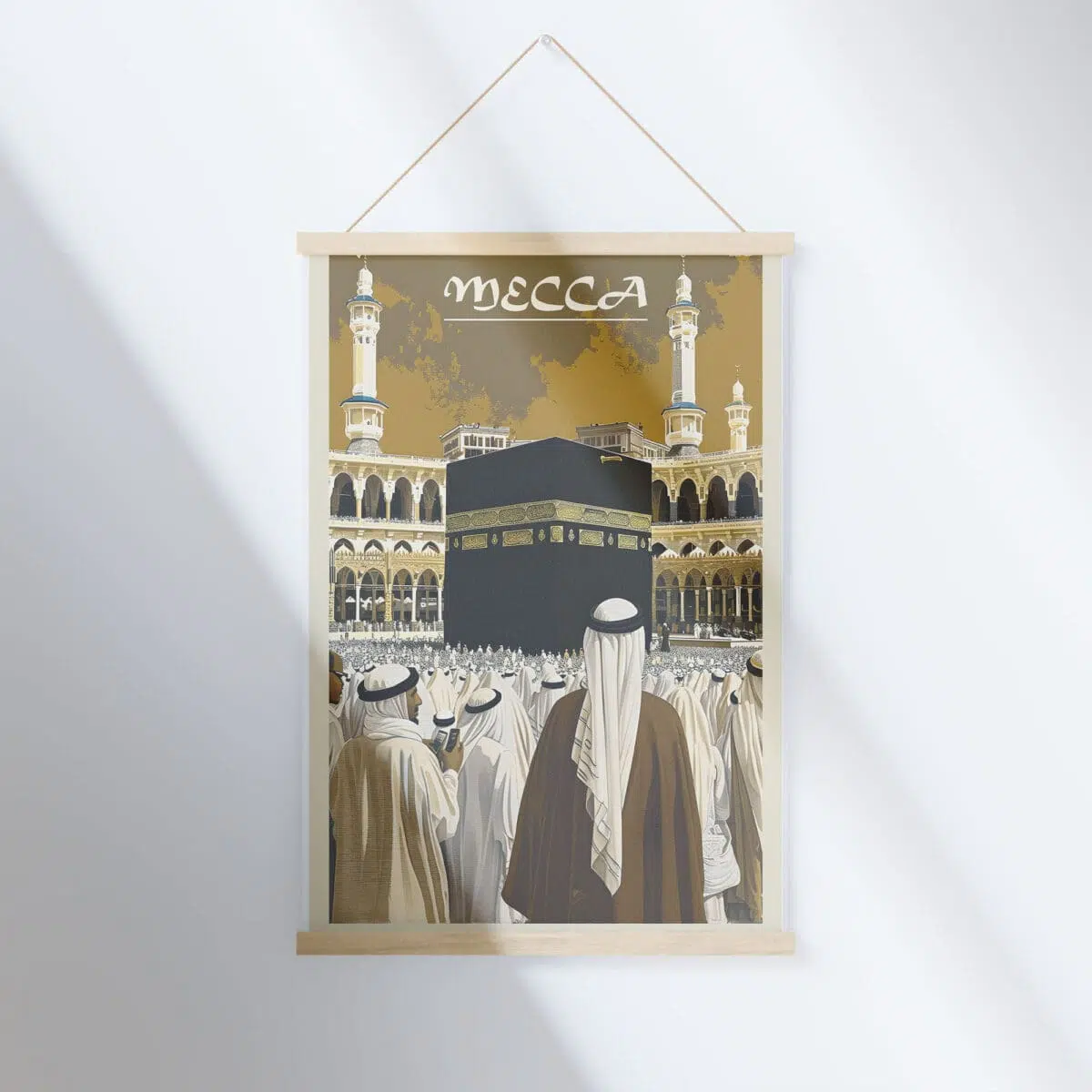 Mecca Kaaba Hanger Poster UnitedWorldMemories