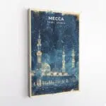 Mecca By Night Canvas UnitedWorldMemories