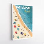 Miami Beach Canvas UnitedWorldMemories