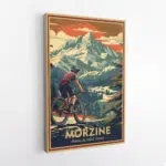 Morzine Bike Park Alpine Adrenaline Canvas UnitedWorldMemories