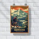 Morzine Bike Park Alpine Adrenaline Poster UnitedWorldMemories