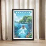 Pattaya Clear Water Framed Poster UnitedWorldMemories