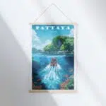 Pattaya Clear Water Hanger Poster UnitedWorldMemories