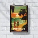 Phuket Sunset Poster UnitedWorldMemories