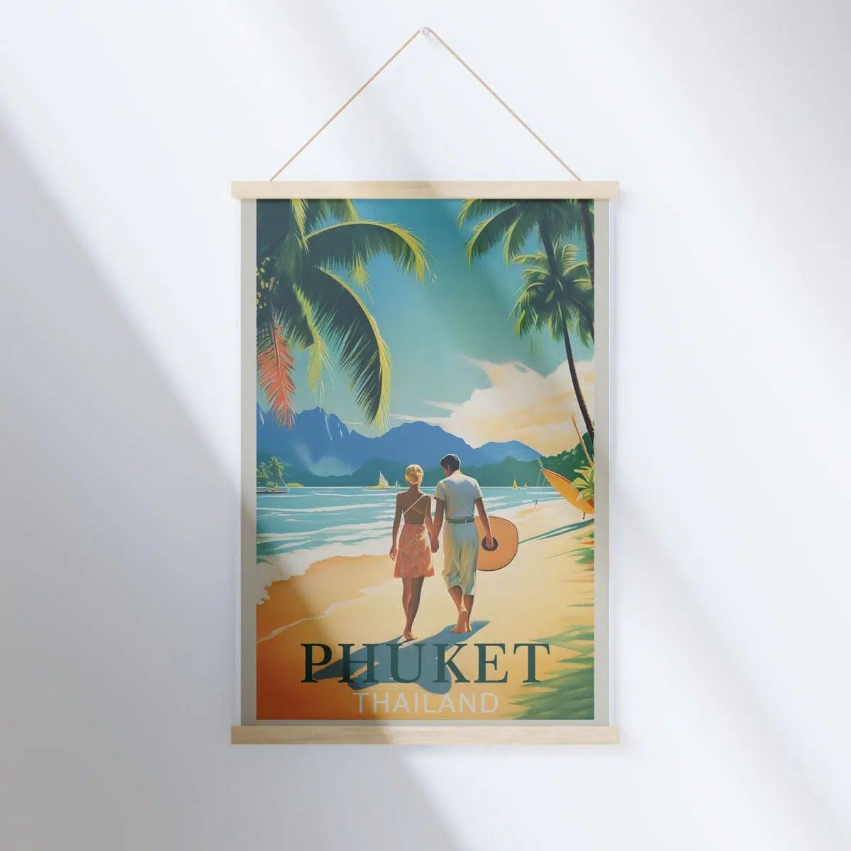 Phuket Tropical Bliss Hanger Poster UnitedWorldMemories