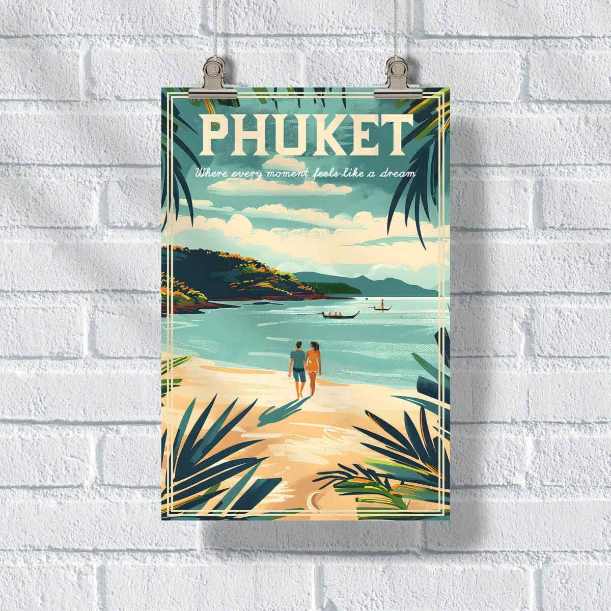 Phuket Where Every Moment Feels Like A Dream Poster UnitedWorldMemories