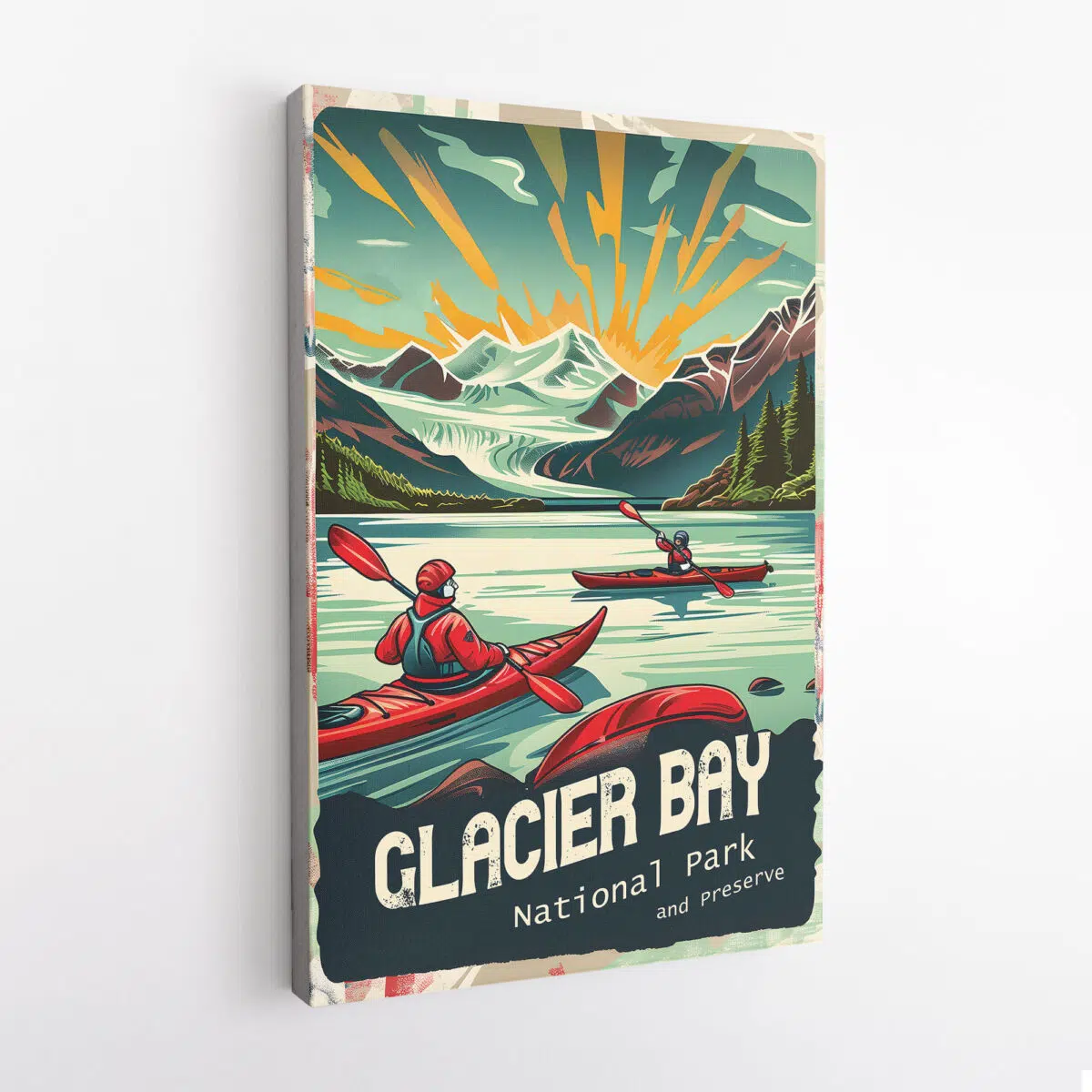 Glacier Bay National Park And Preserve Adventure Awaits Canvas UnitedWorldMemories