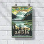 Glacier Bay National Park And Preserve Frozen Wonders Poster UnitedWorldMemories