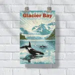 Glacier Bay National Park And Preserve Wildlife Haven Poster UnitedWorldMemories