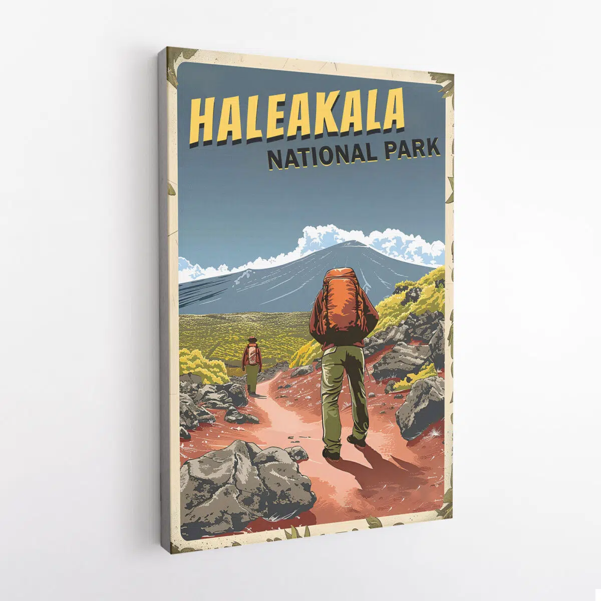 Haleakalā National Park Crater Adventure Canvas UnitedWorldMemories