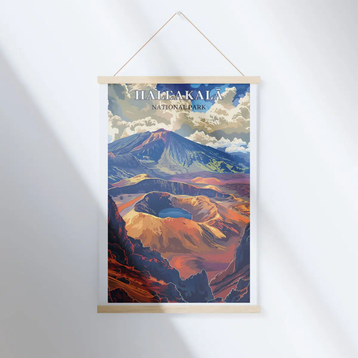 Haleakalā National Park Crater Hanger Poster UnitedWorldMemories