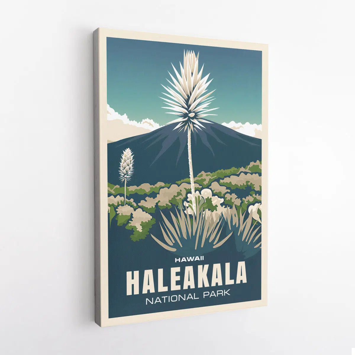 Haleakalā National Park Hawaiian Flora Canvas UnitedWorldMemories