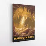 Mammoth Cave National Park Cavernous Majesty Canvas UnitedWorldMemories