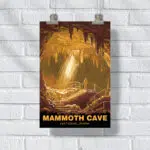 Mammoth Cave National Park Cavernous Majesty Poster UnitedWorldMemories