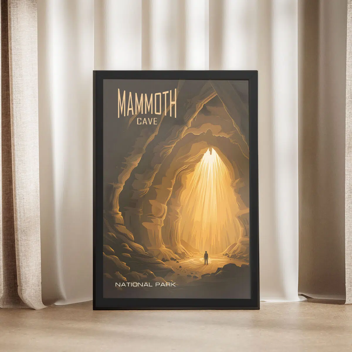 Mammoth Cave National Park Echoing Silenceframed Poster UnitedWorldMemories